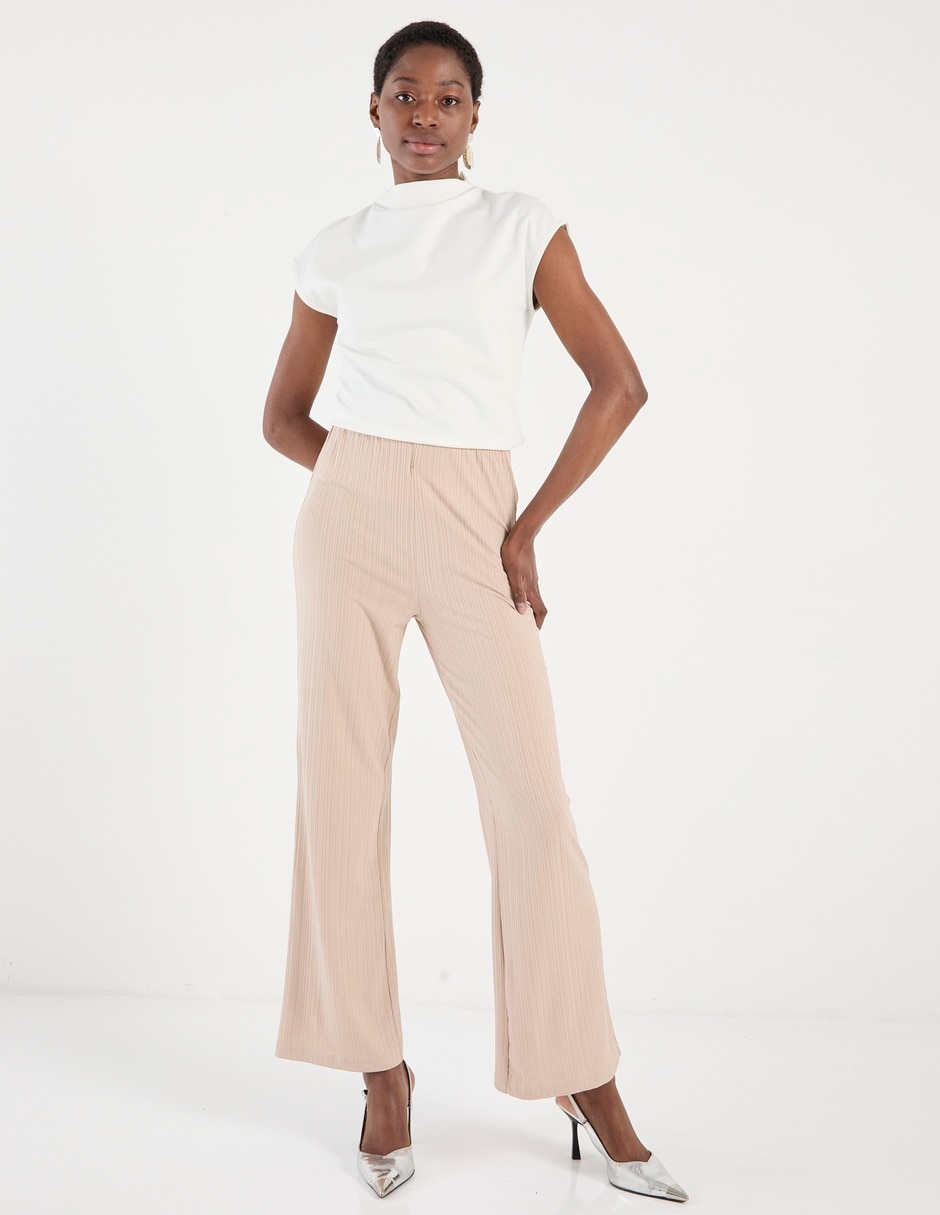 Pantalón relaxed amplio para mujer 2