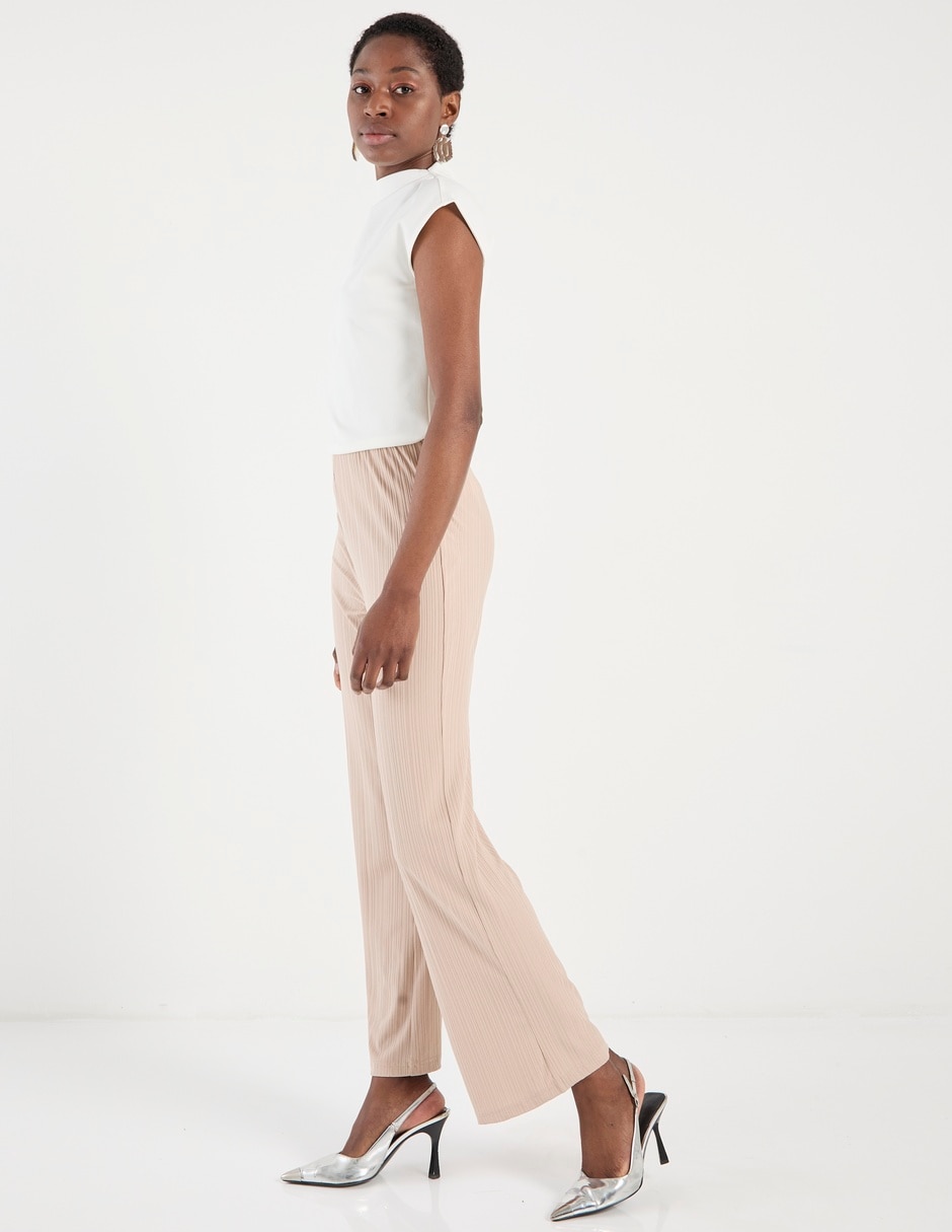 Pantalón relaxed amplio para mujer 3