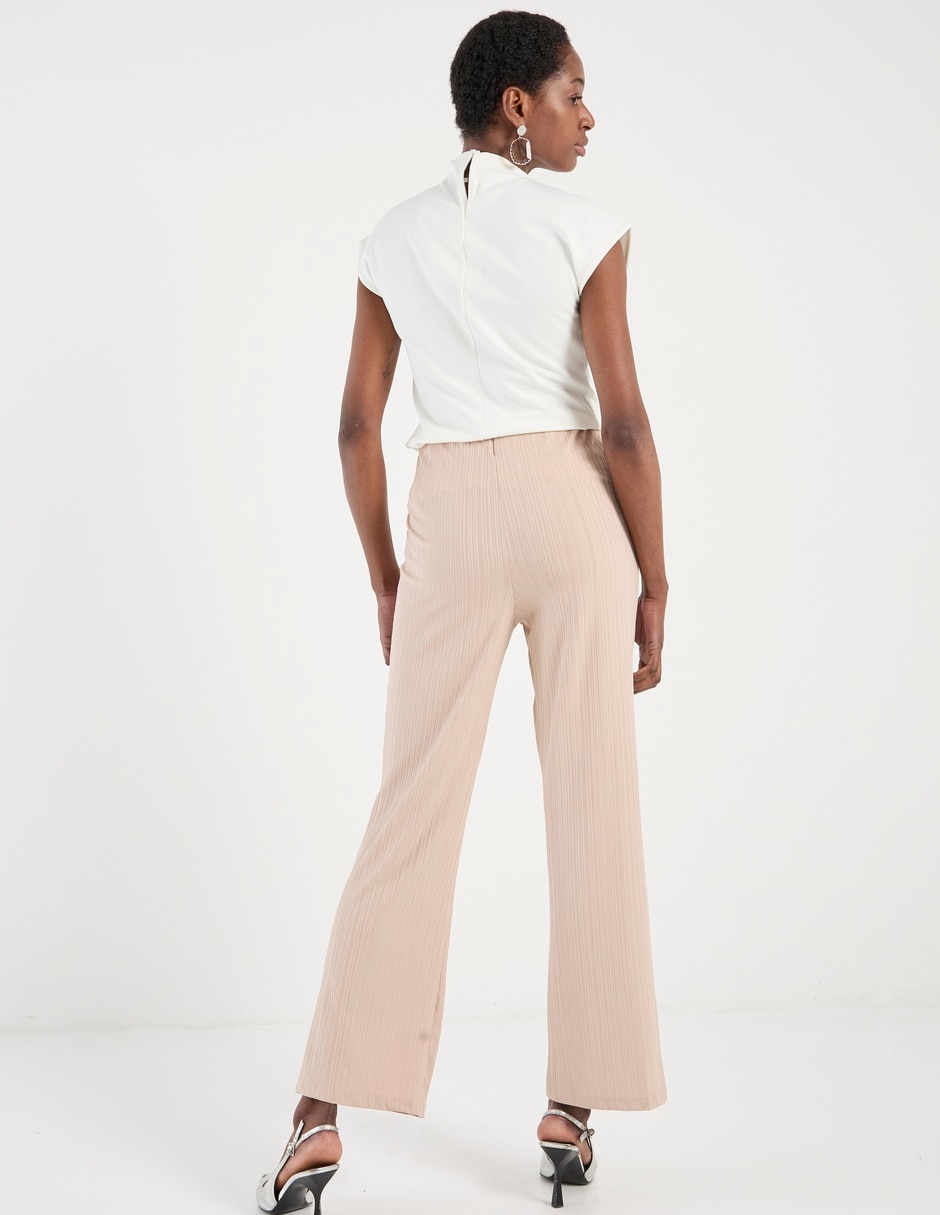 Pantalón relaxed amplio para mujer 6