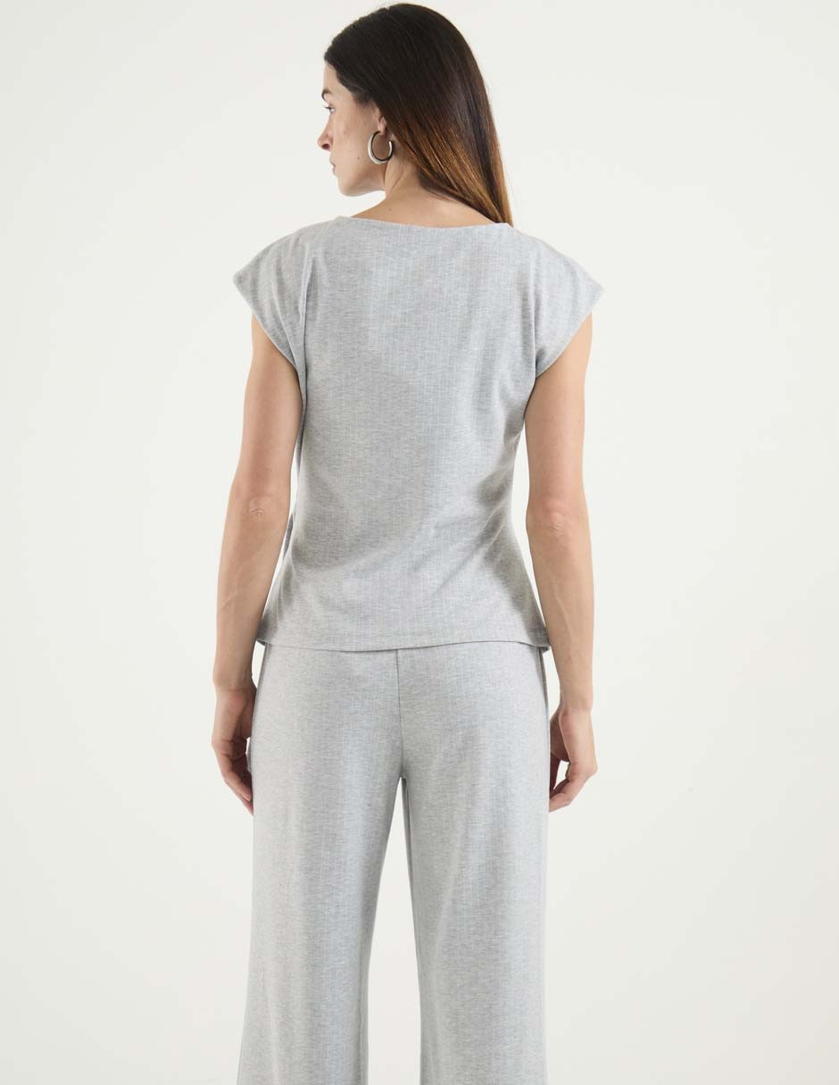 Blusa manga corta para mujer 2