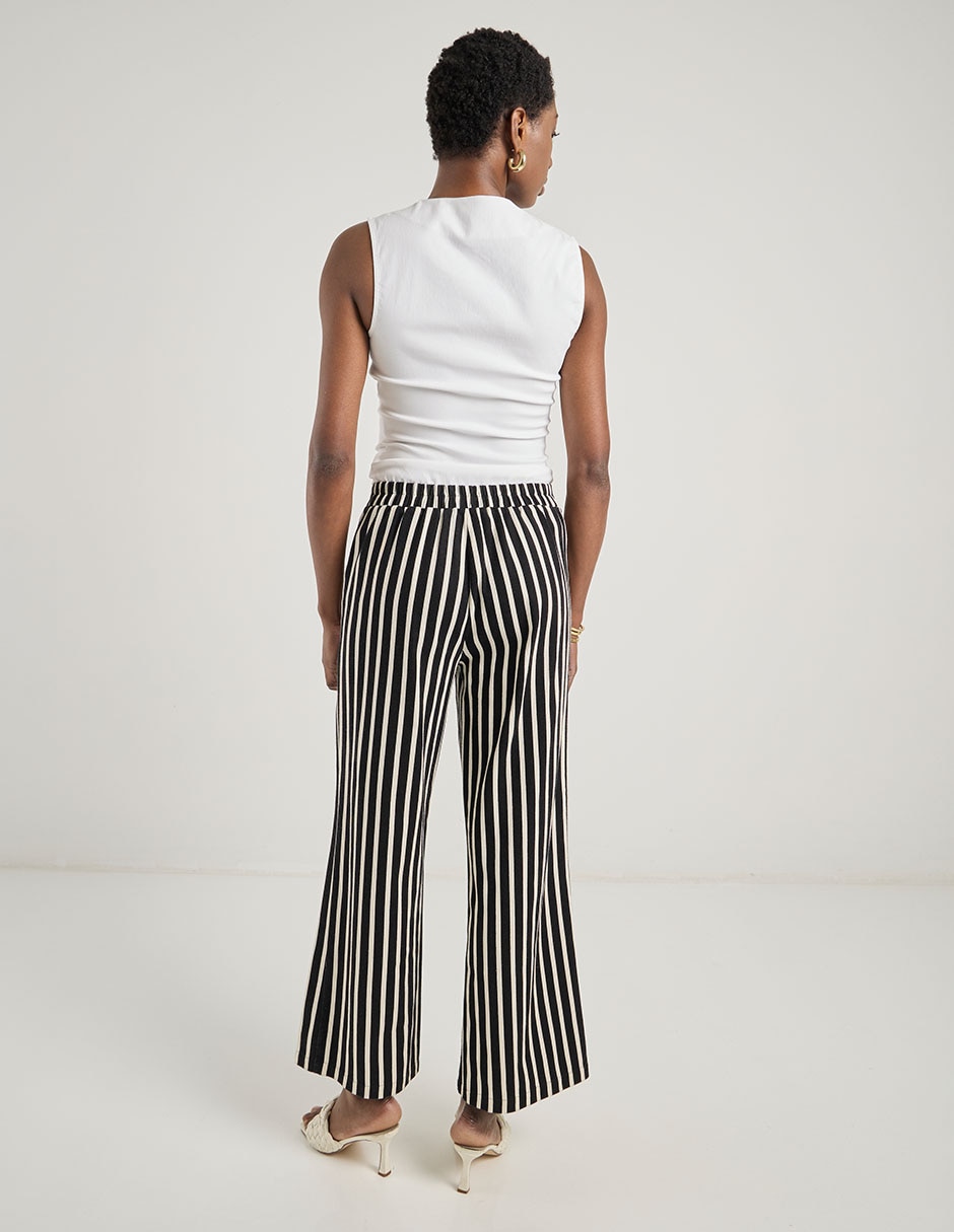 Pantalón relaxed wide leg para mujer 6