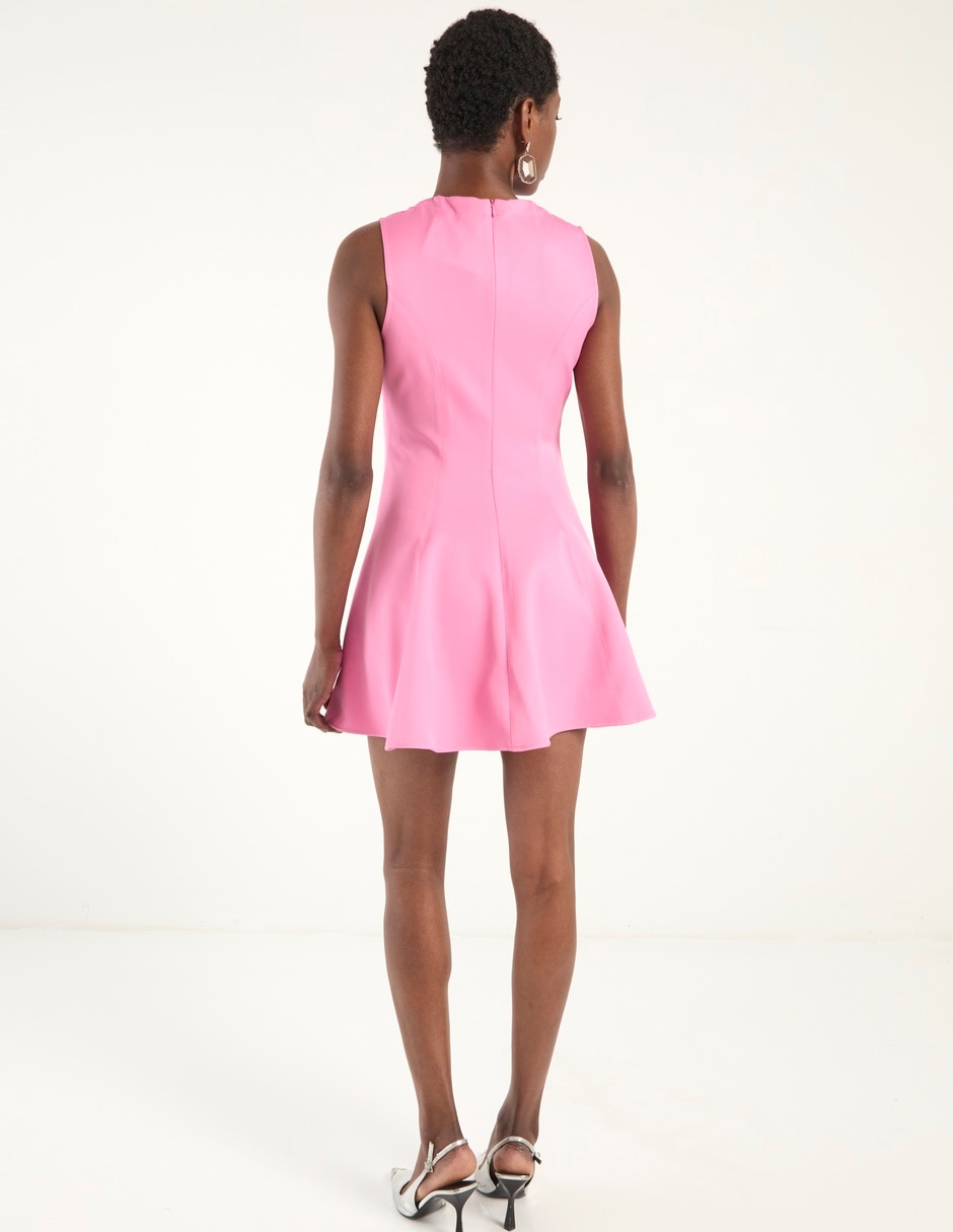 VESTIDO CORTO METROPOLIS, EG, CHICLE LI
