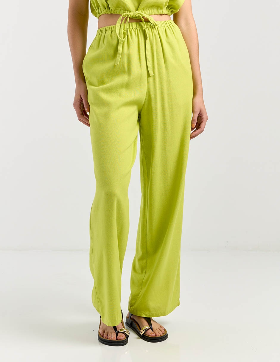 Pantalón relaxed straight para mujer