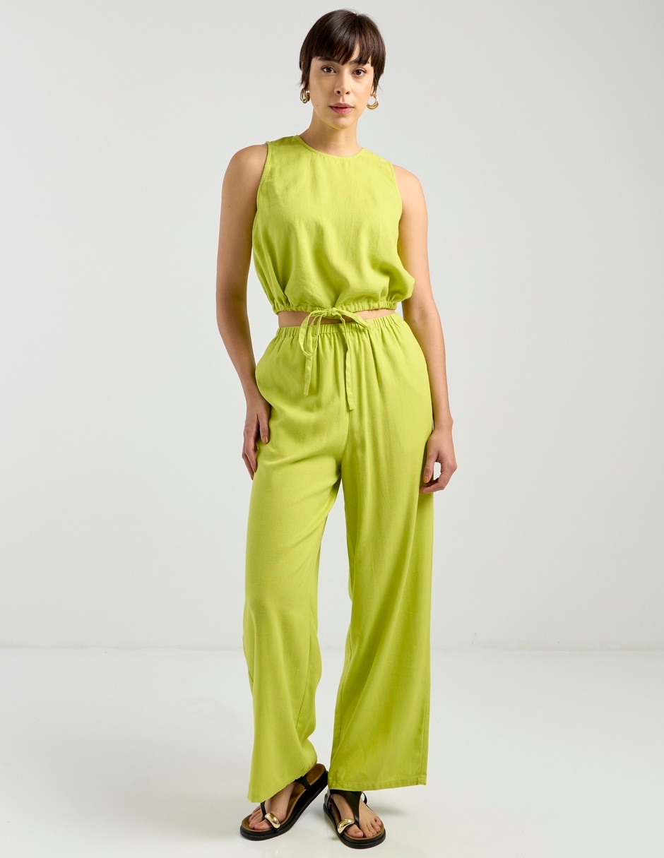 Pantalón relaxed straight para mujer 3
