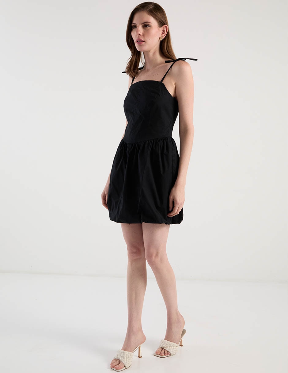 Vestido arriba rodilla casual para mujer 3