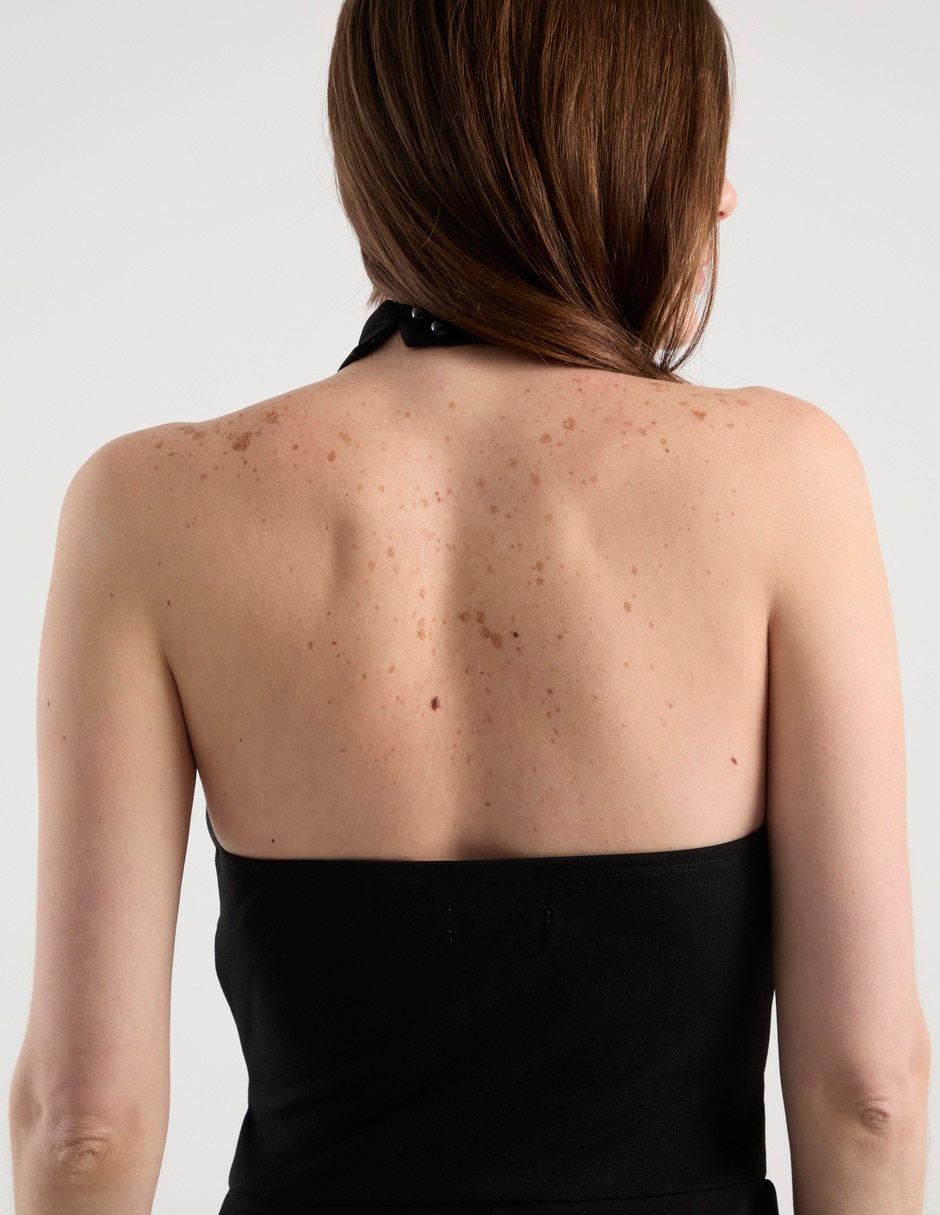 Jumpsuit formal estampado liso para mujer 5