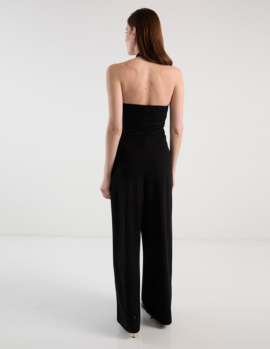 Jumpsuit formal estampado liso para mujer 6