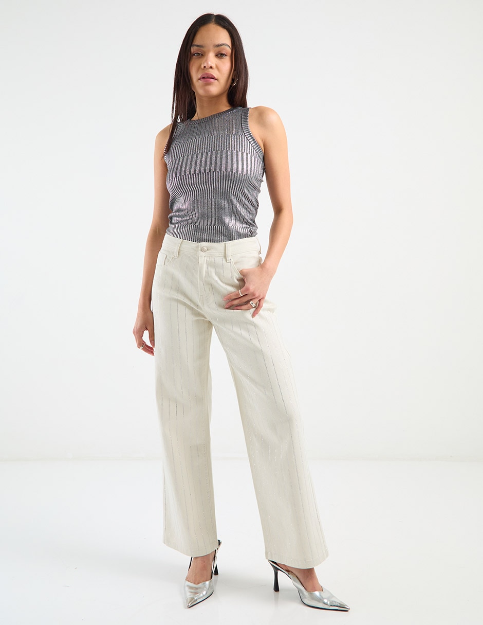 Jeans straight para mujer 3