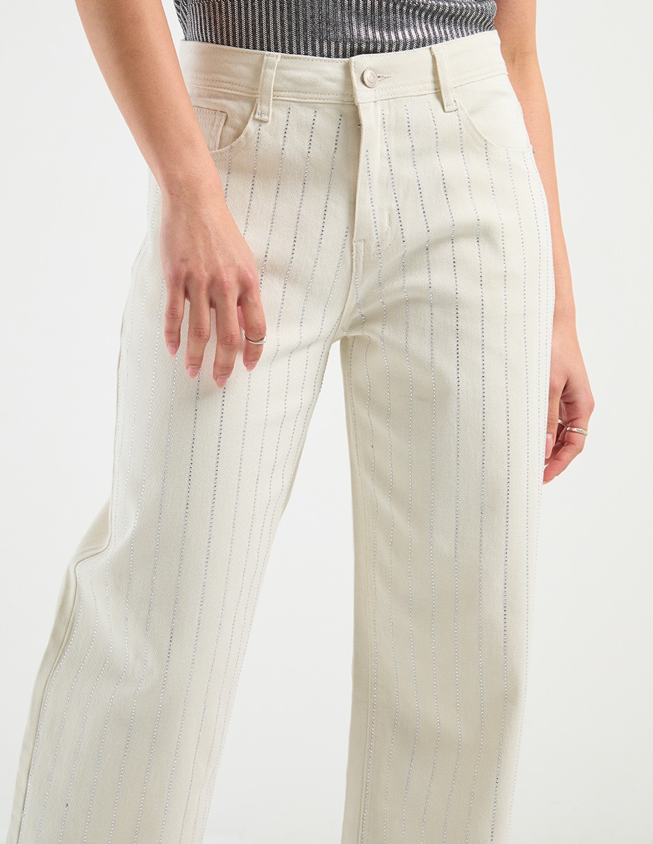 Jeans straight para mujer 4