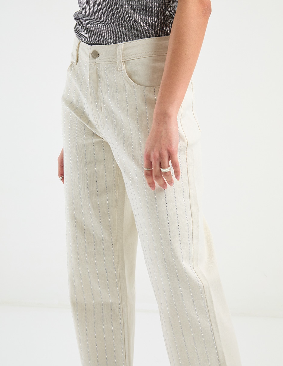 Jeans straight para mujer 5
