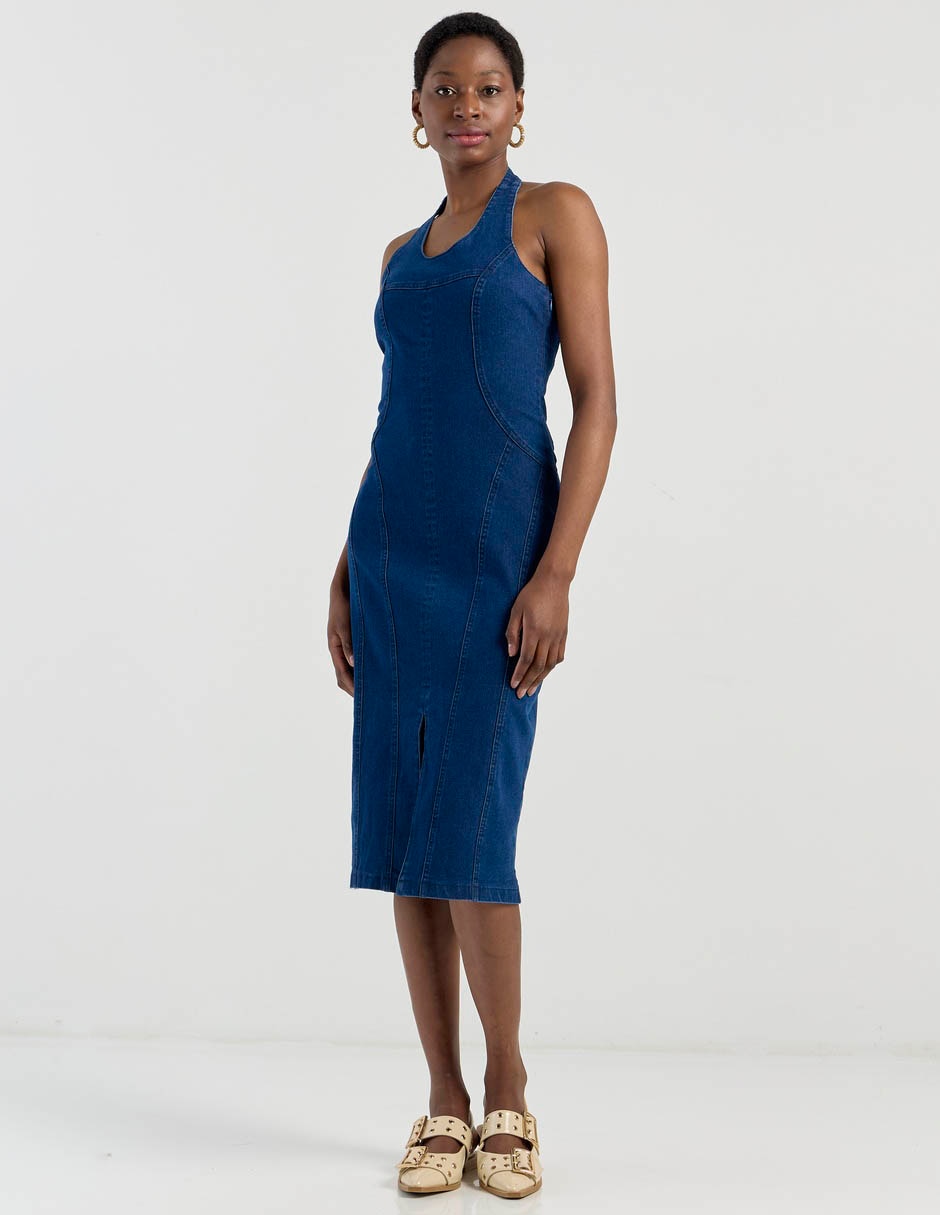 Vestido midi casual para mujer 2