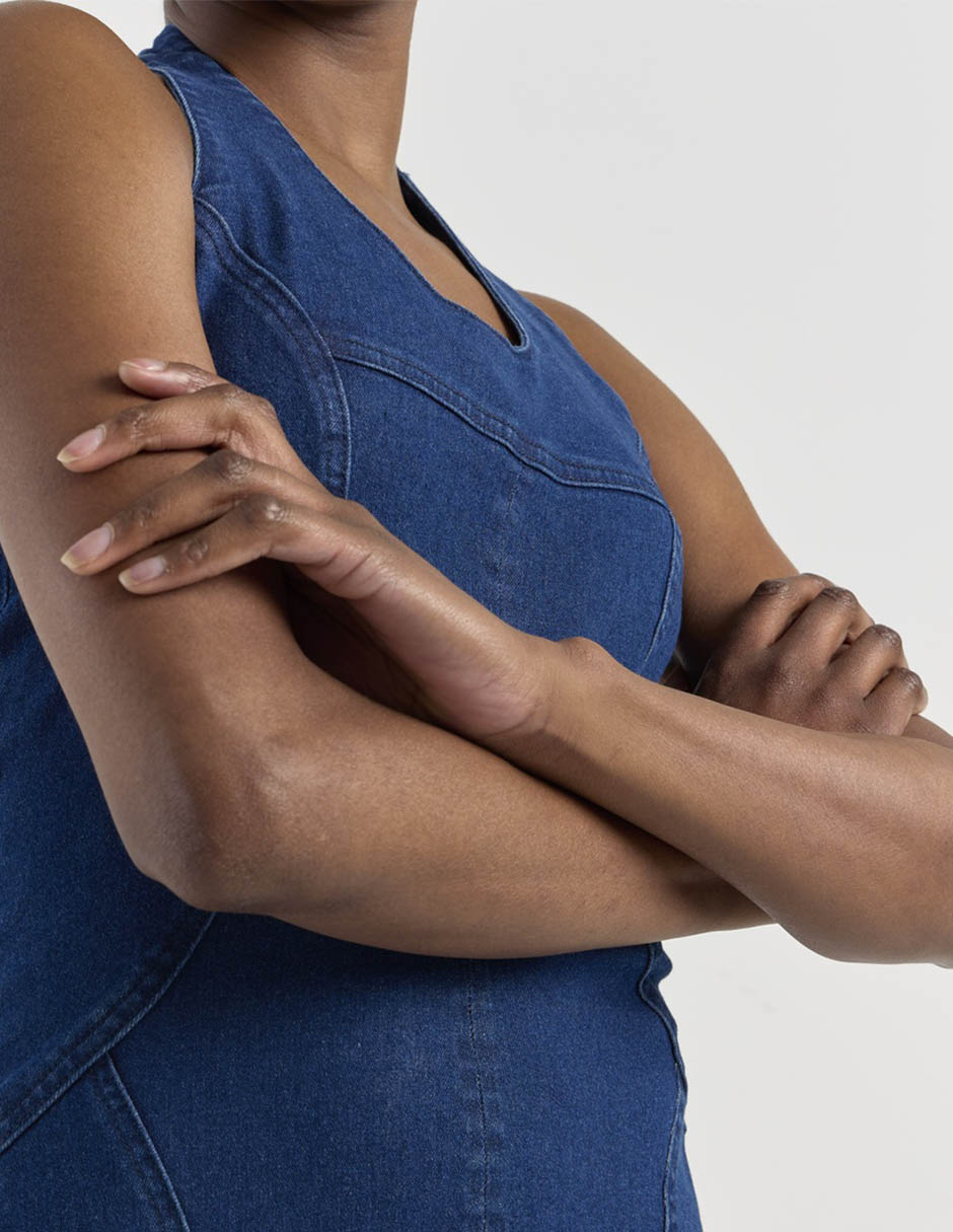 Vestido midi casual para mujer 4