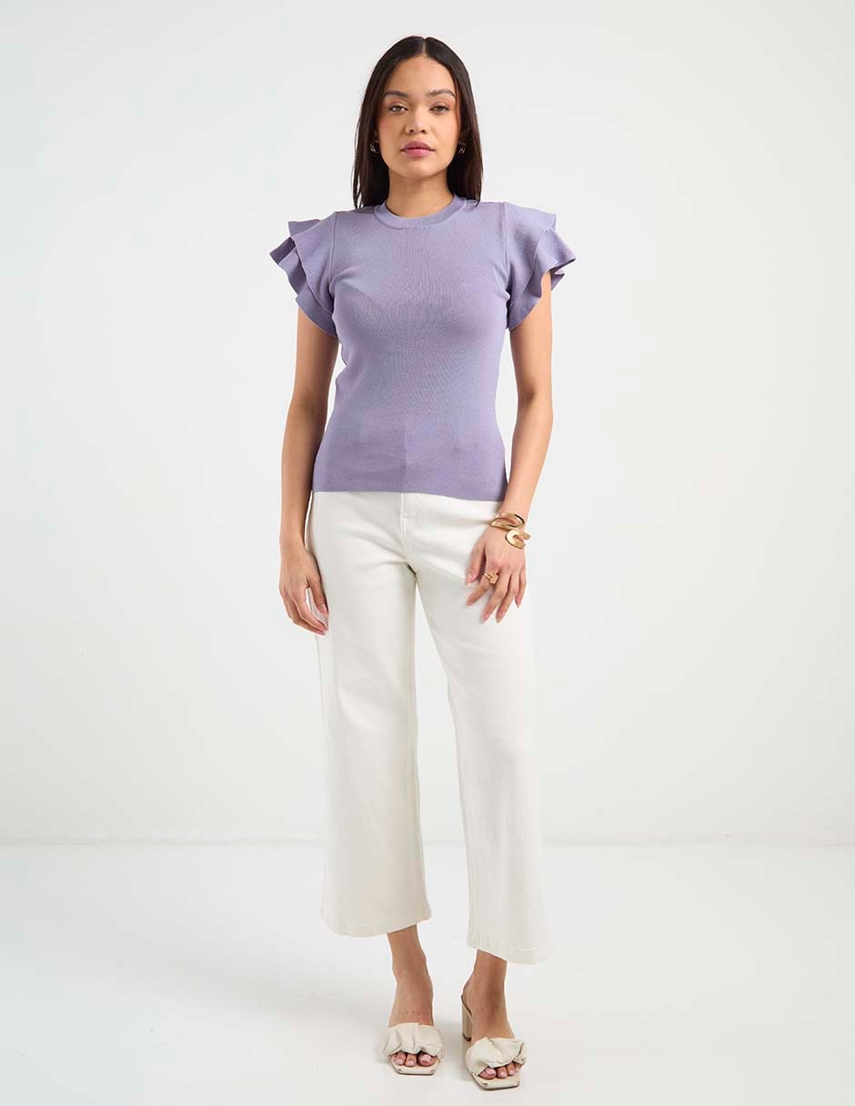 Jeans wide leg para mujer 2