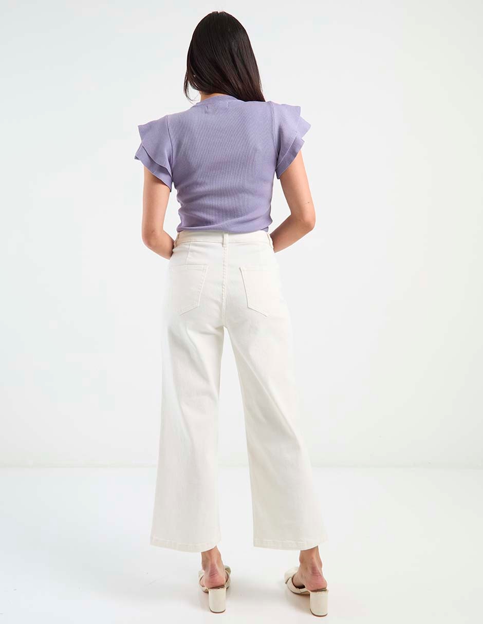 Jeans wide leg para mujer 6