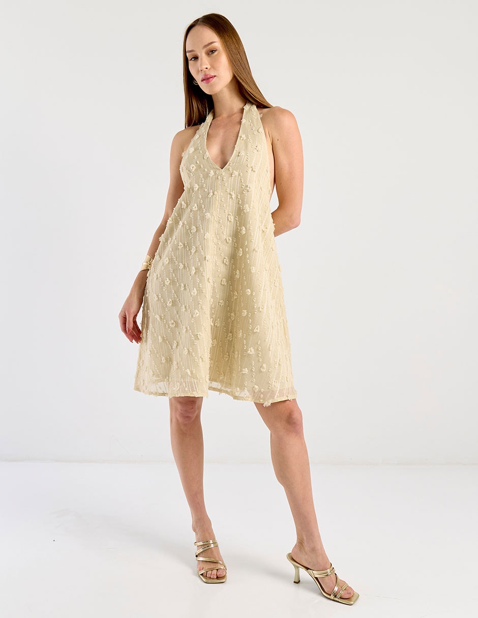 Vestido arriba de la rodilla casual para mujer 2
