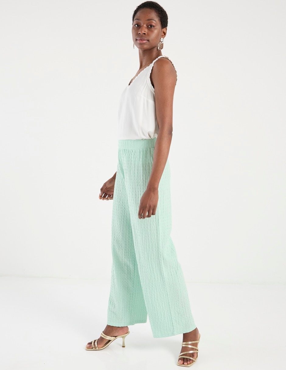 Pantalón relaxed wide leg para mujer 3