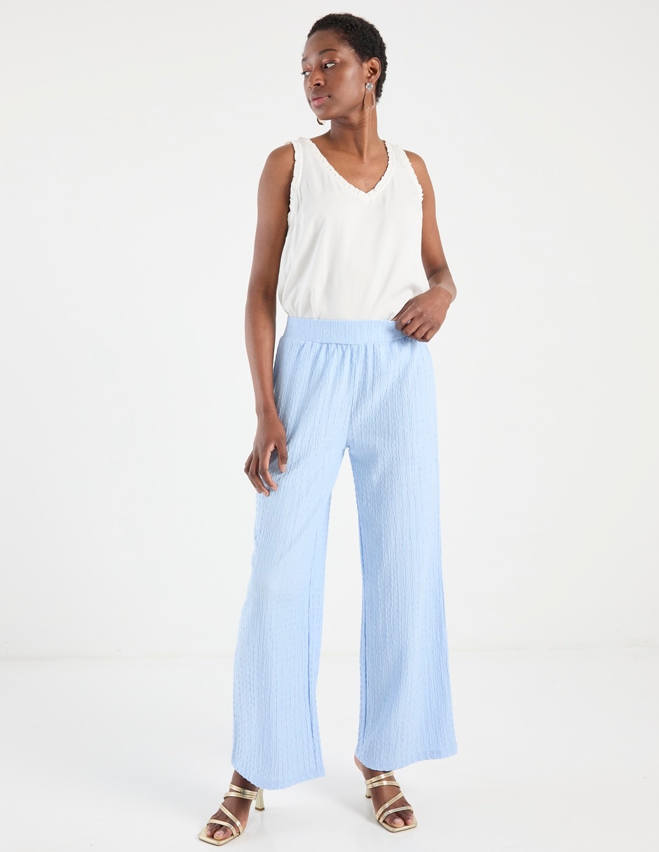 PANTALON METROPOLIS, M, OLA LISO CINTUR