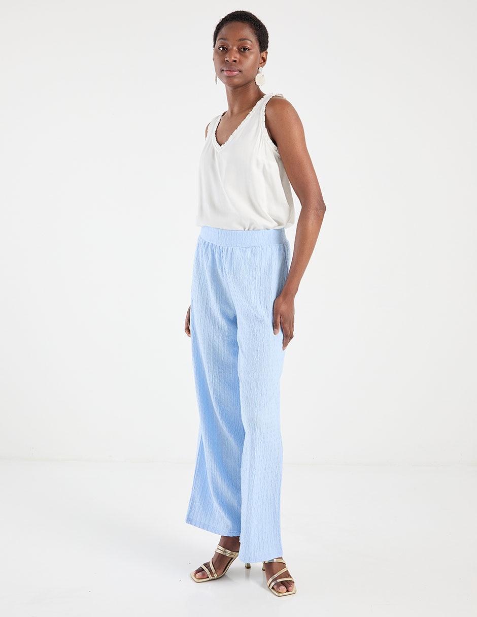 PANTALON METROPOLIS, M, OLA LISO CINTUR
