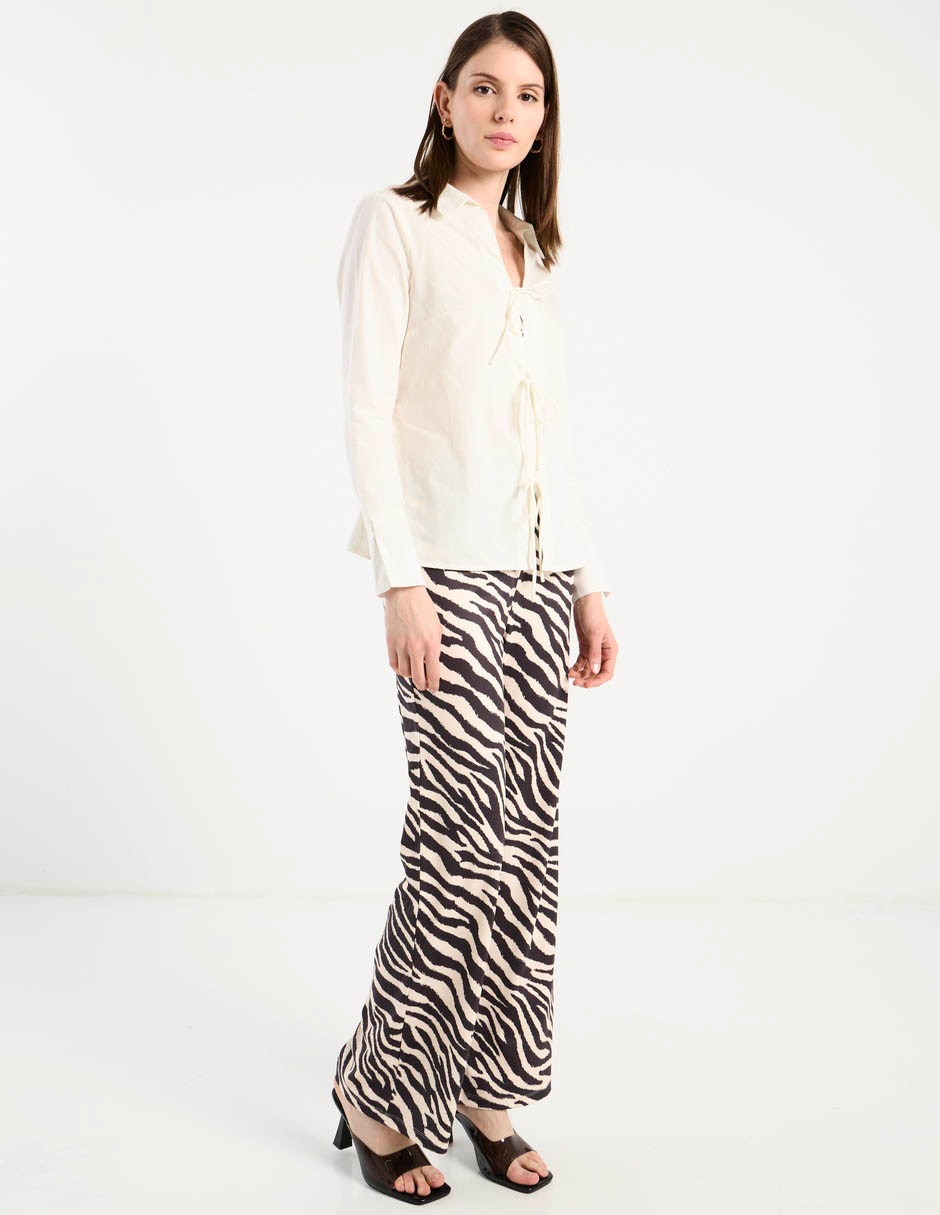 Pantalón straight para mujer 3