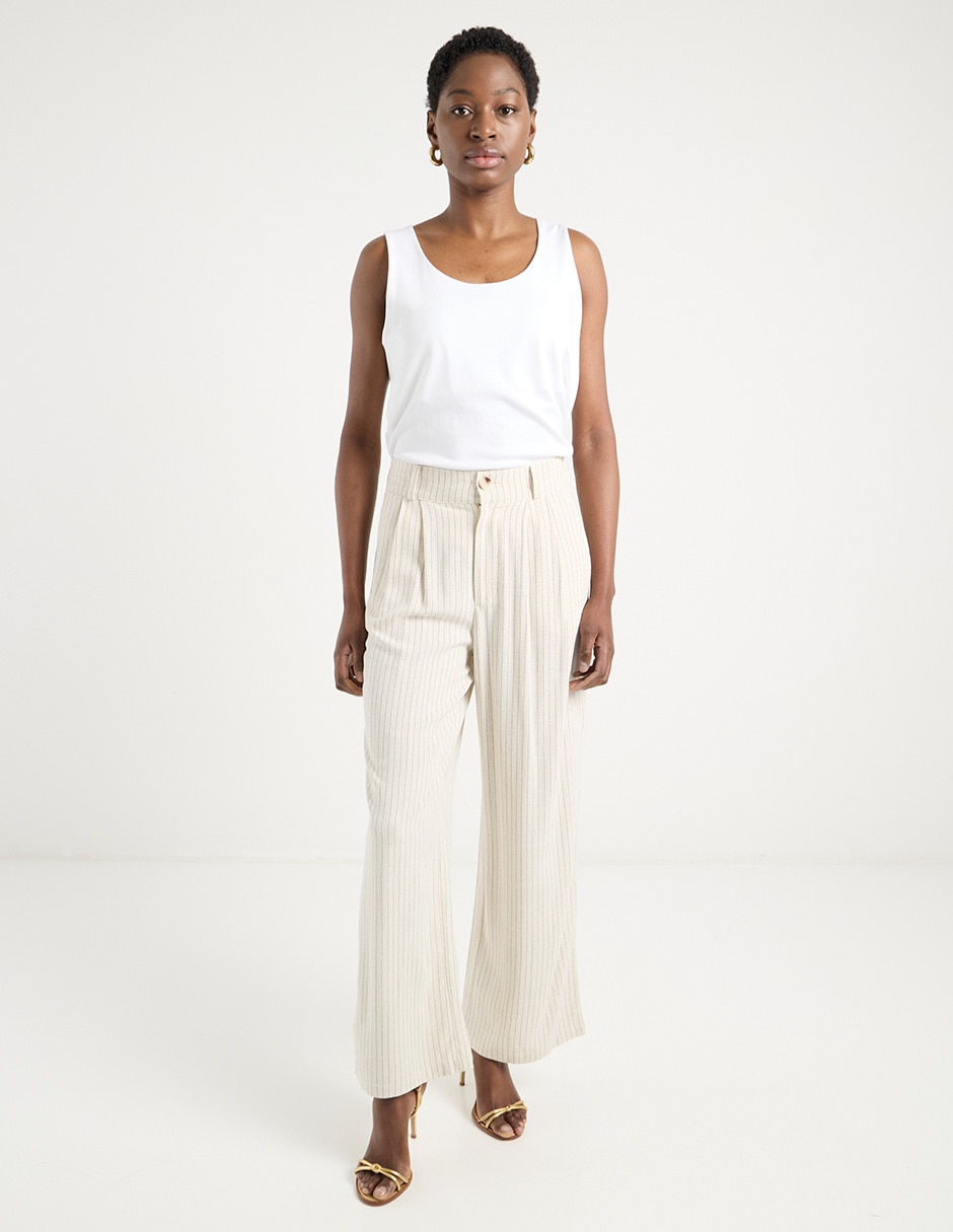Pantalón relaxed amplio para mujer 3