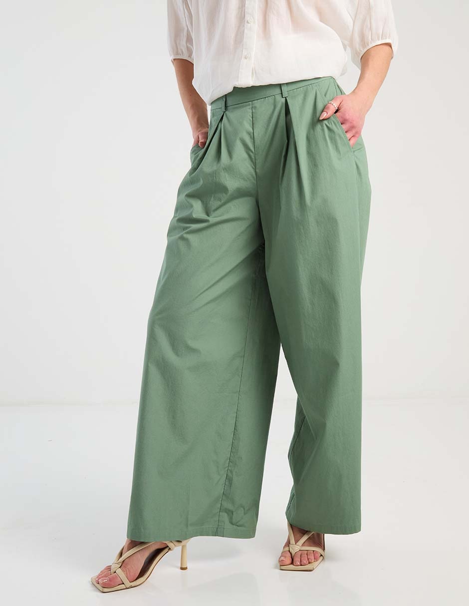 Pantalón relaxed amplio para mujer