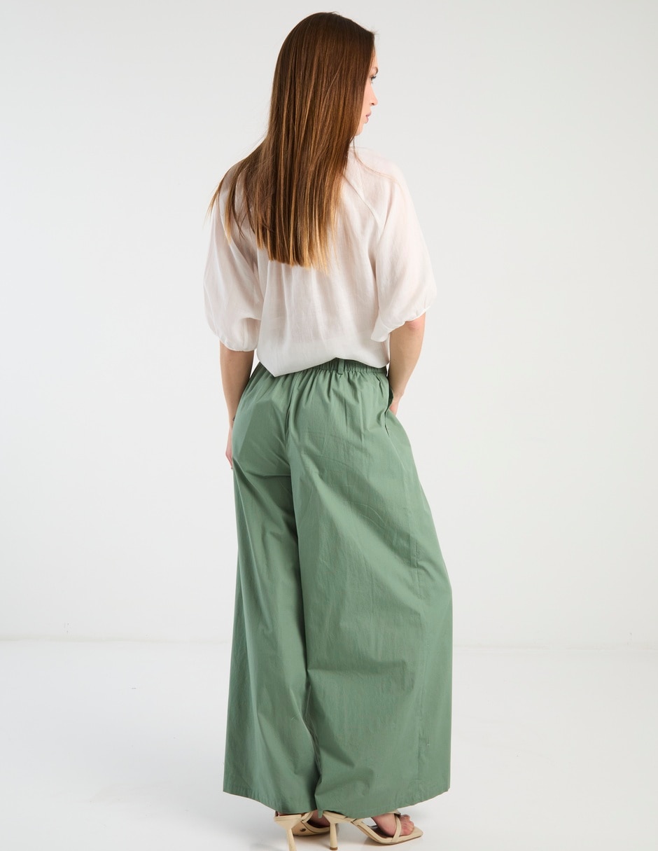 Pantalón relaxed amplio para mujer 2