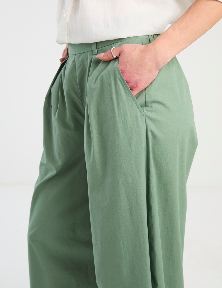 Pantalón relaxed amplio para mujer 4