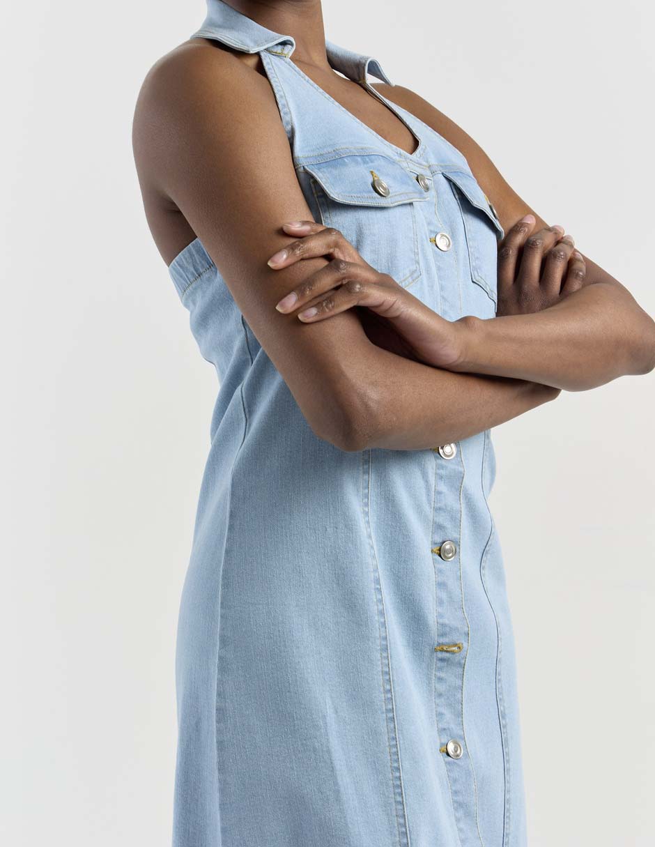 Vestido 3/4 casual para mujer 4