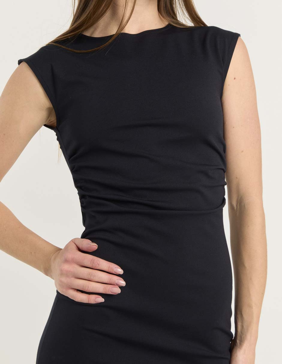 Vestido corto casual Metropolis para mujer