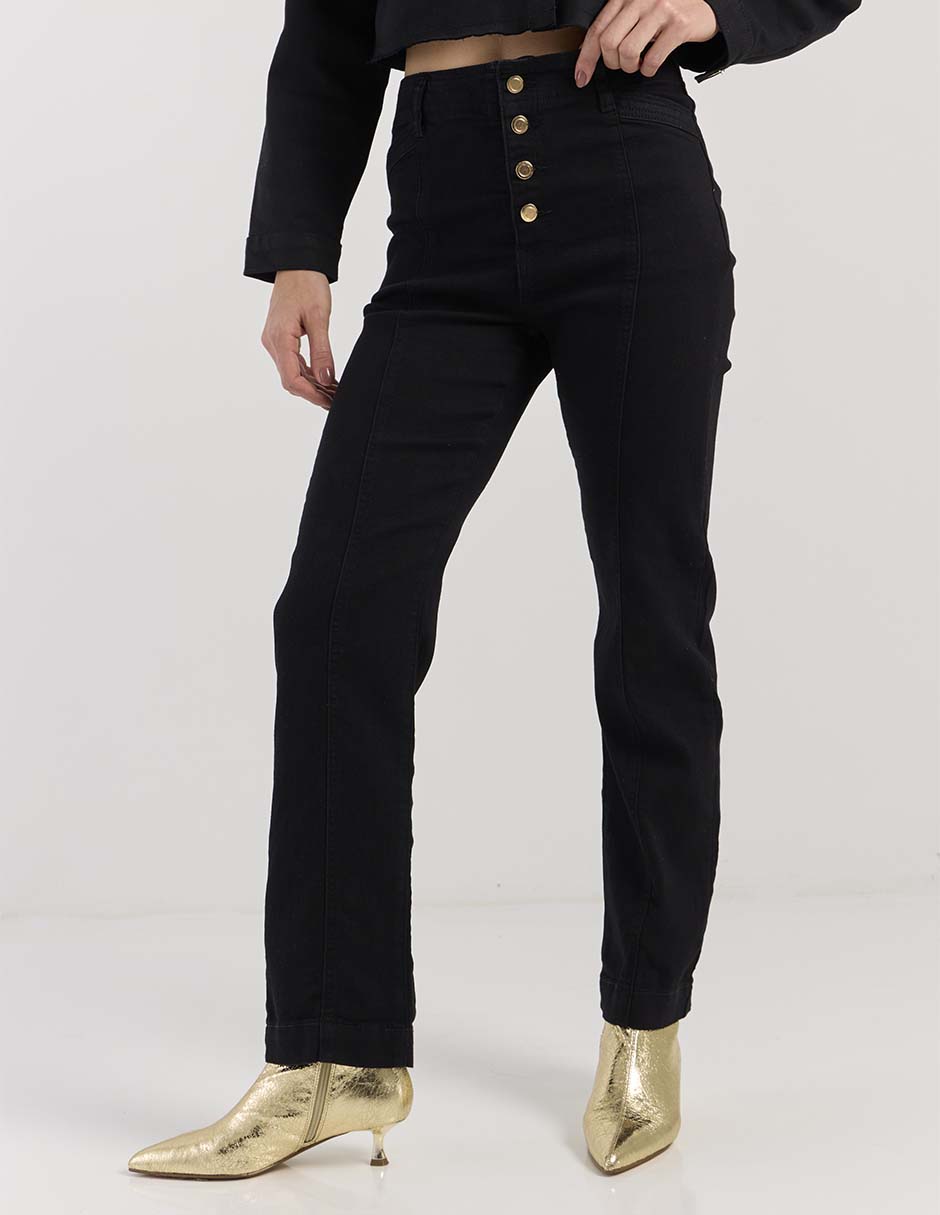 Jeans slim corte cinturta alta para mujer Jeans slim corte cinturta alta para mujer