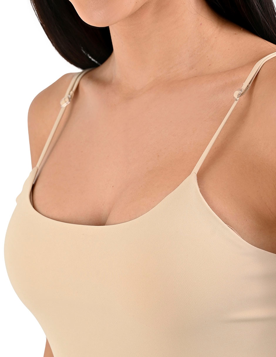 Body cuello redondo escote medio para mujer 5