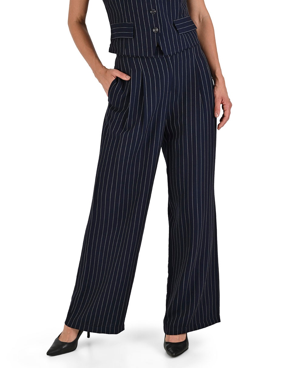 Pantalón de vestir amplio para mujer