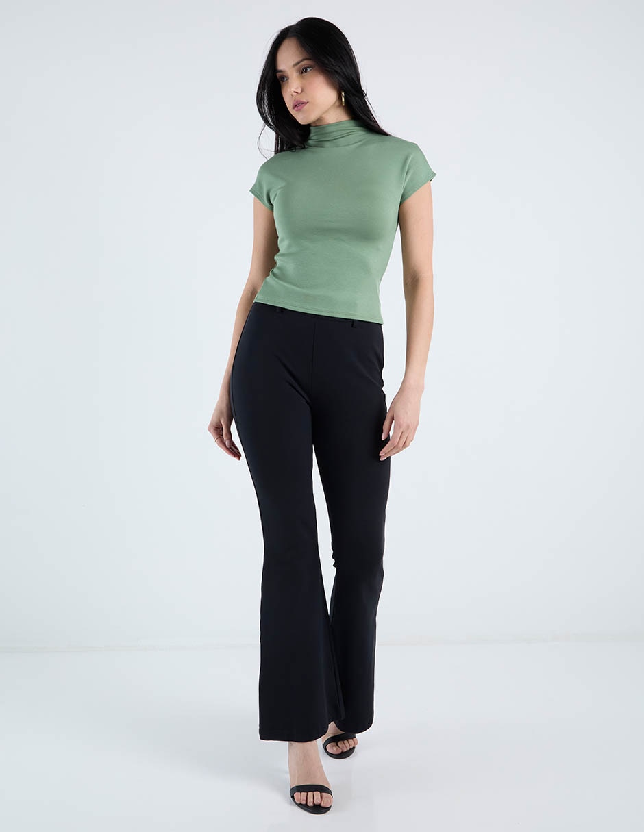 Blusa manga corta para mujer 3