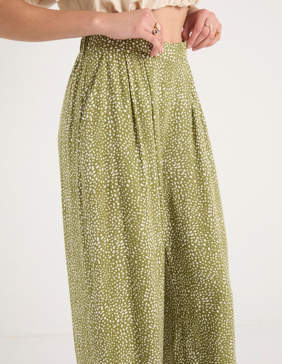 Pantalón relaxed wide leg  para mujer 4