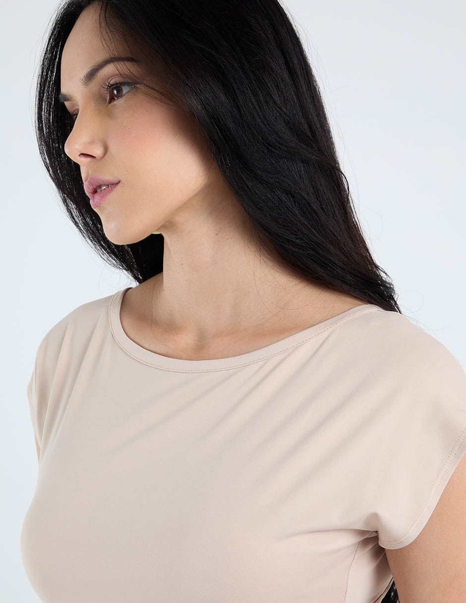 Top cuello redondo espalda abierta 4