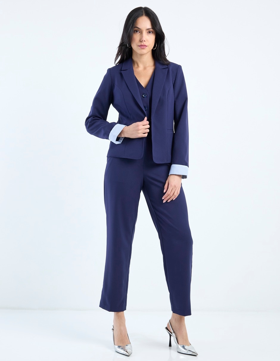PANTALON METROPOLIS, 13, AZUL MARINO MP