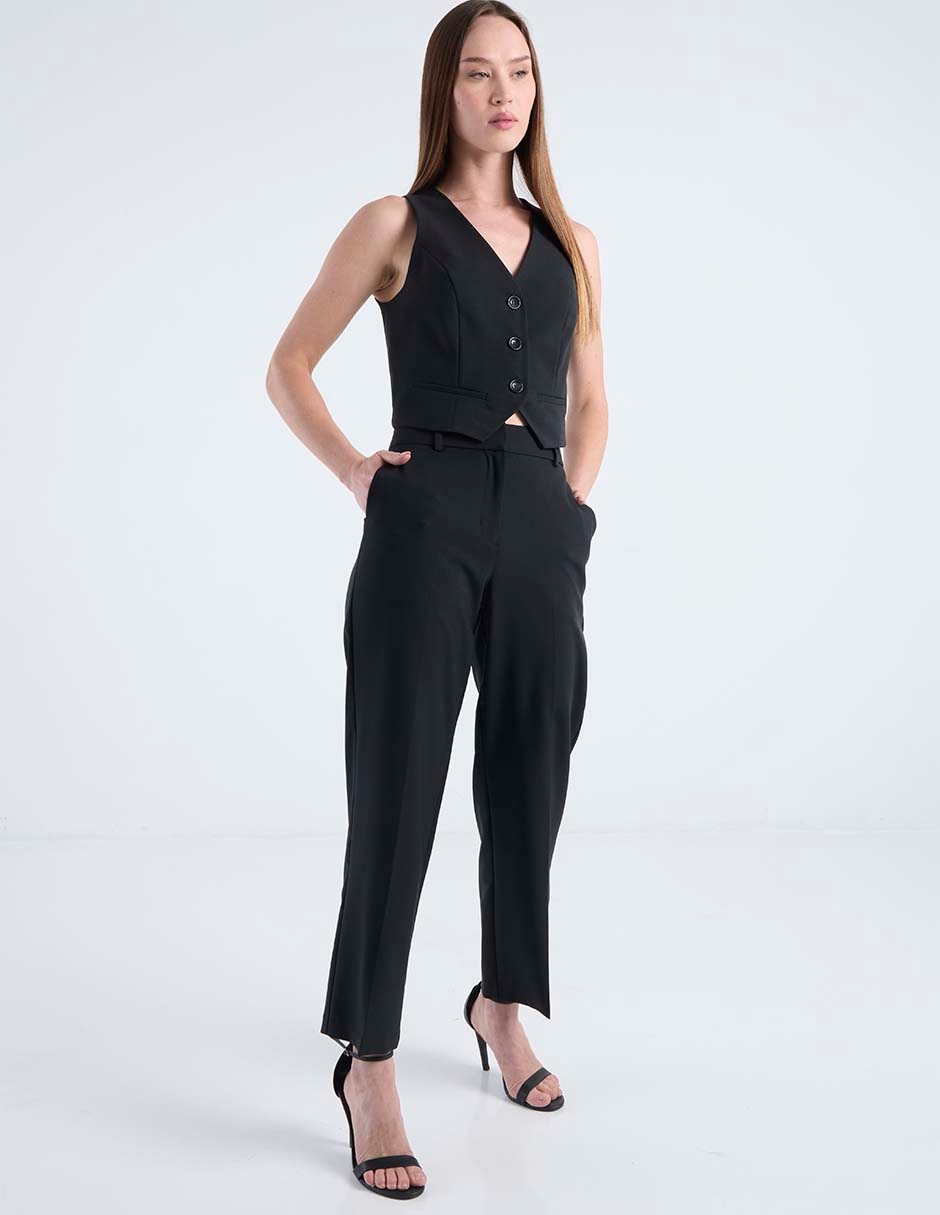 Pantalón de vestir amplio para mujer 2