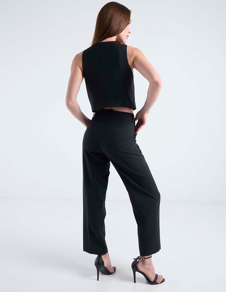 Pantalón de vestir amplio para mujer 6