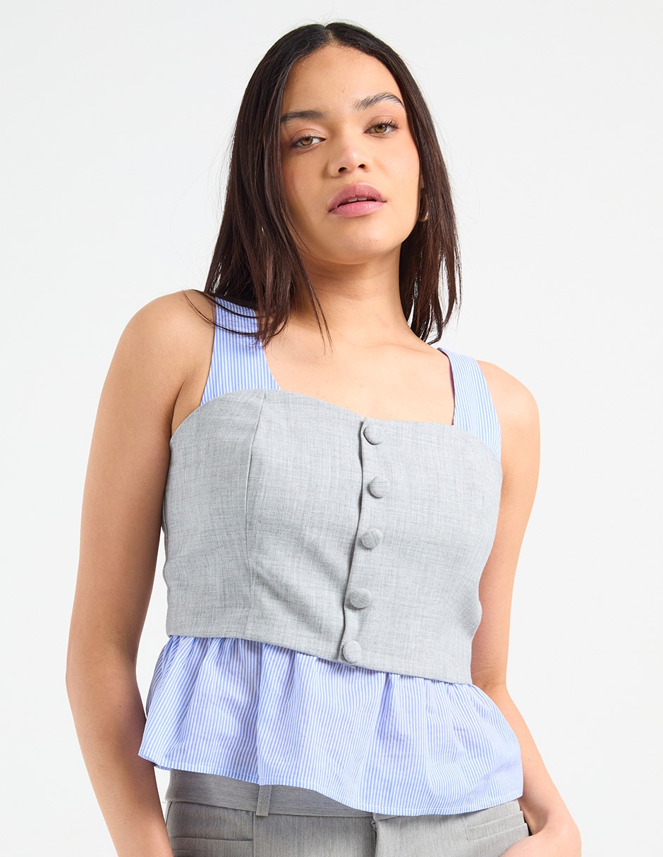 Blusa de tirantes para mujer 2