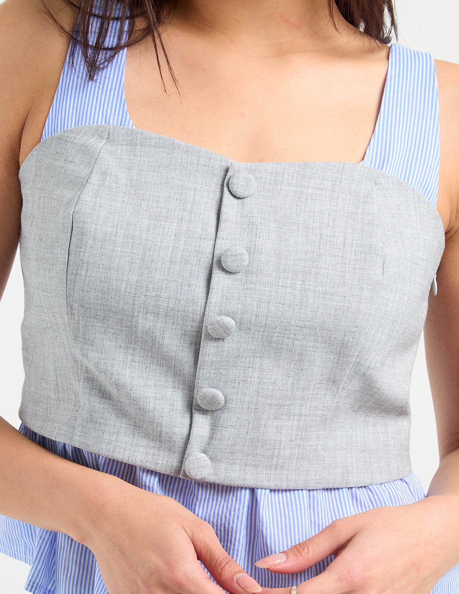 Blusa de tirantes para mujer 5