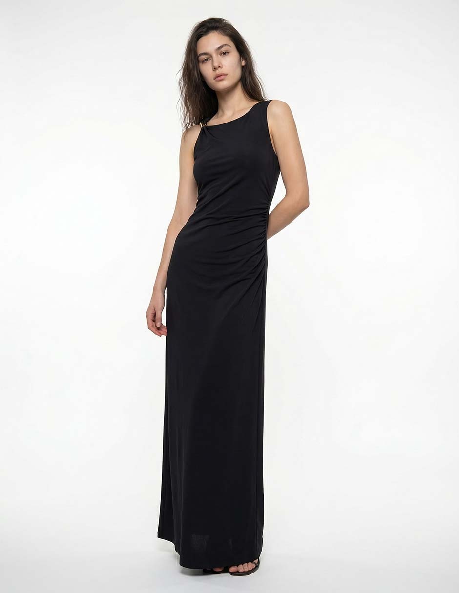 Vestido midi casual para mujer
