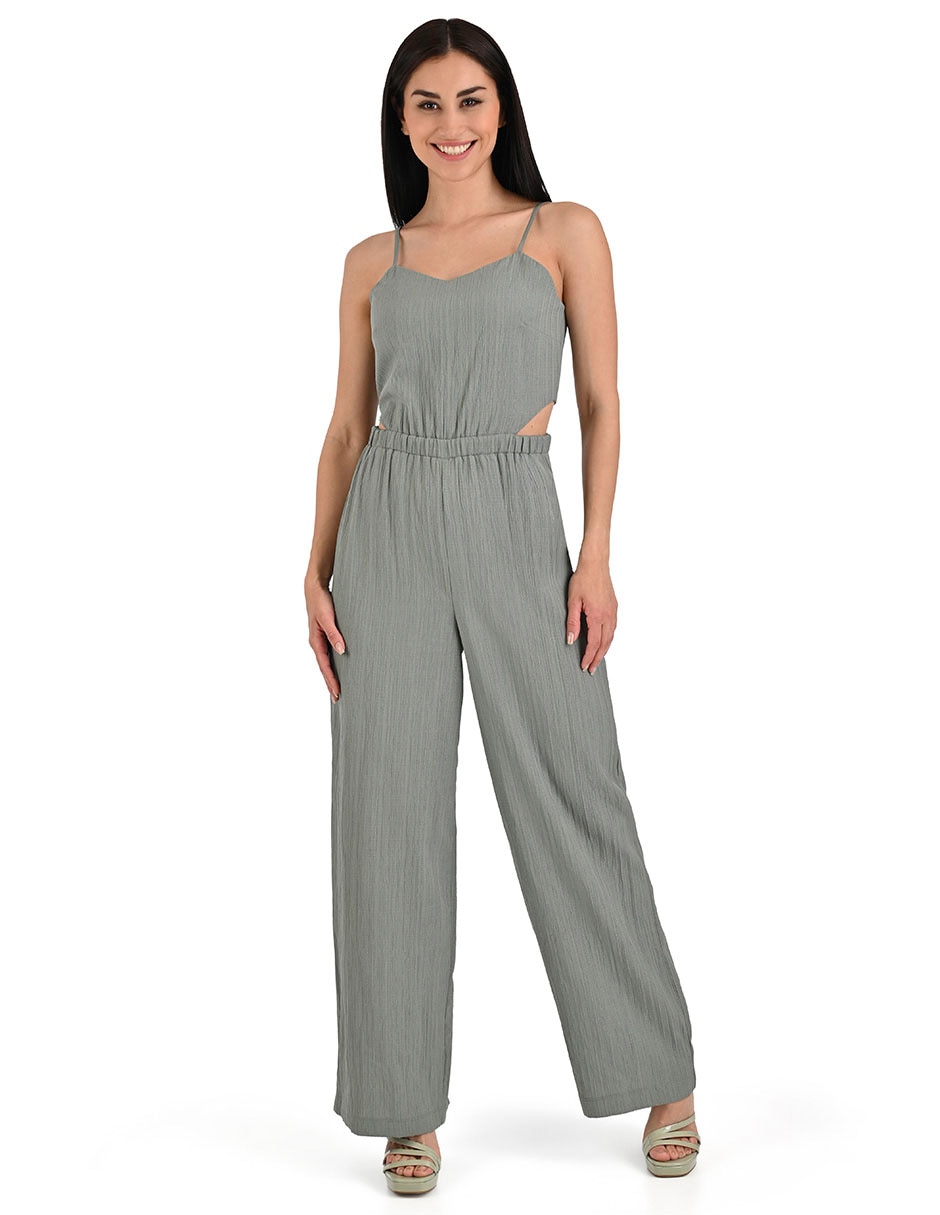 Jumpsuit de algodón casual para mujer 1